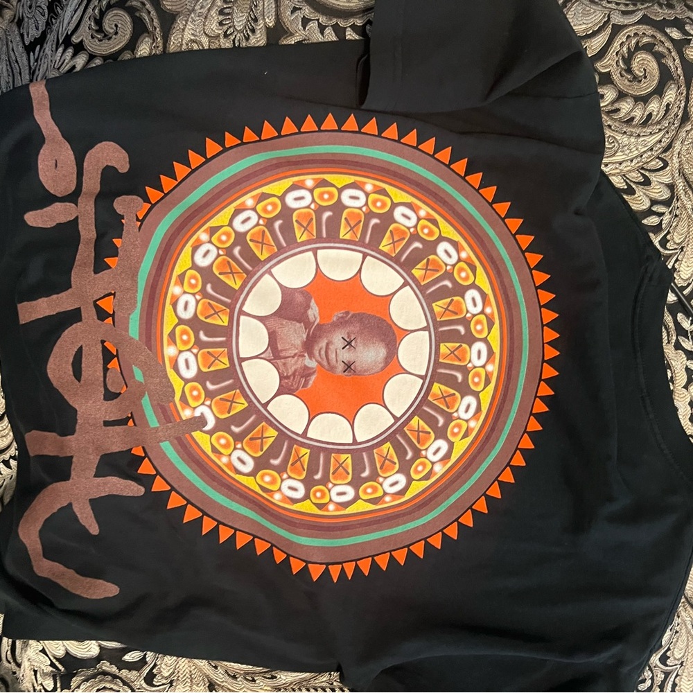 Travis Scott x Kaws collab shirt